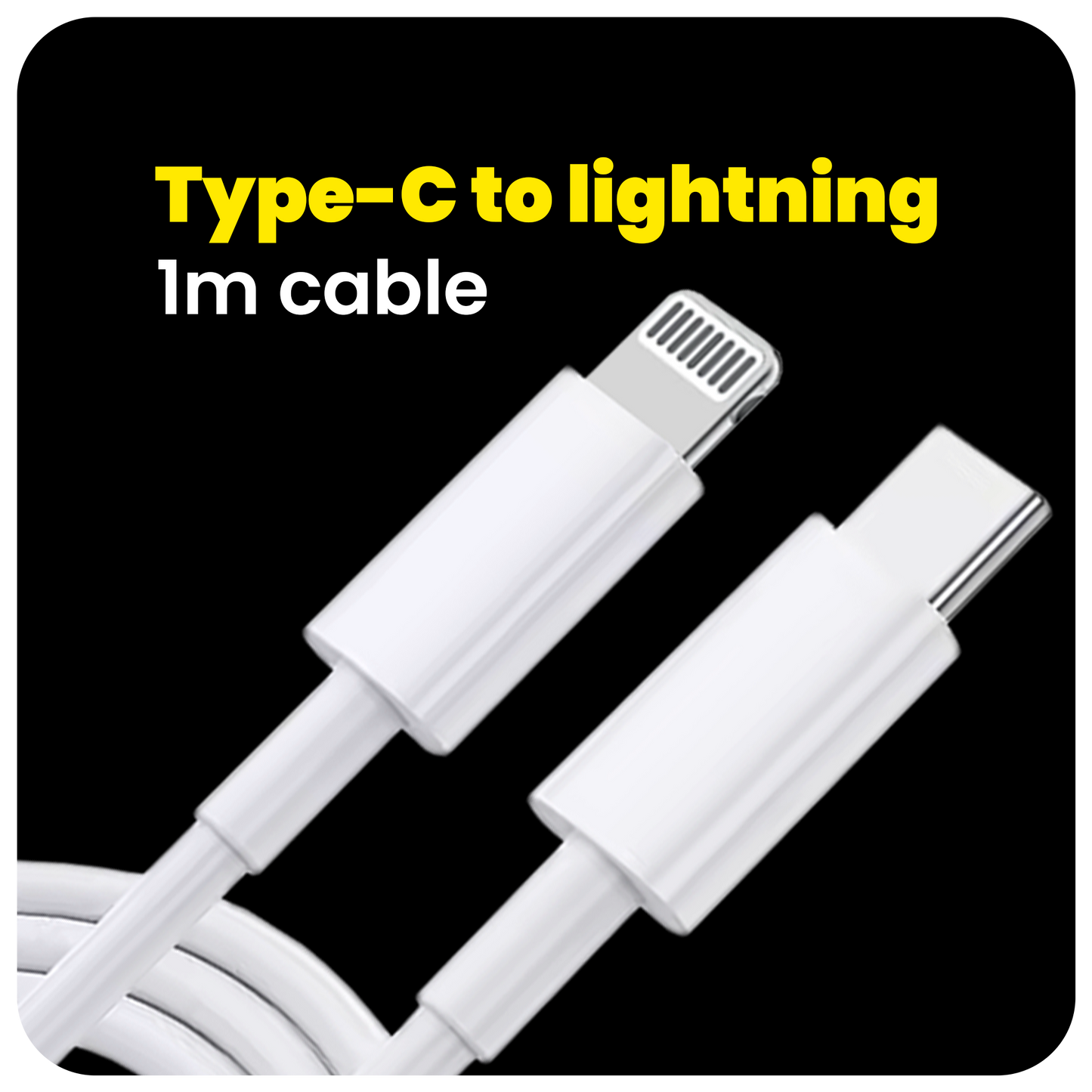 Type-C to Lightning cable