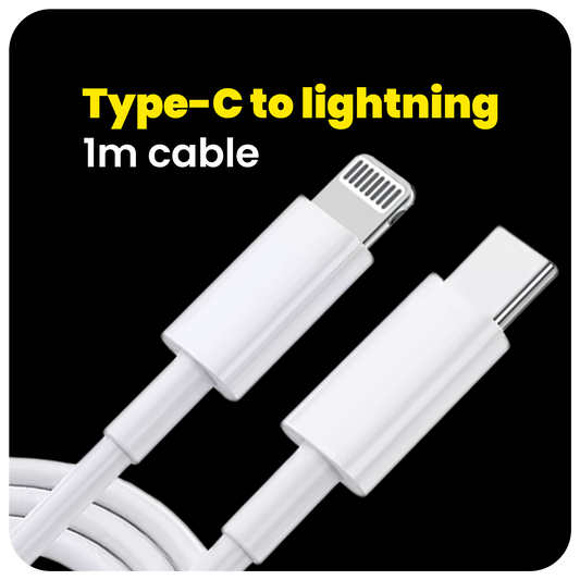Type-C to Lightning cable